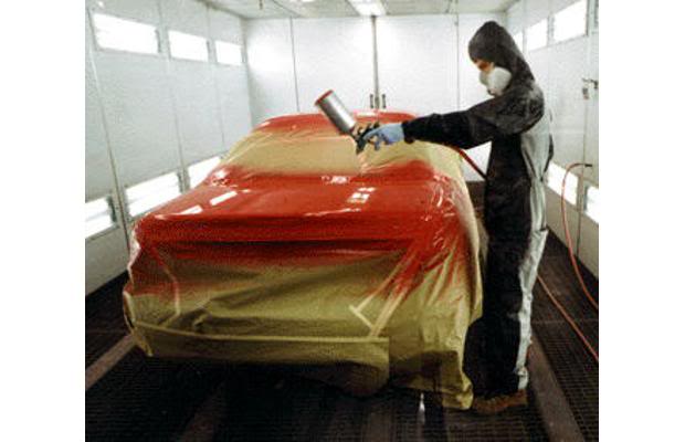 Proceso general de pintado del automóvil
